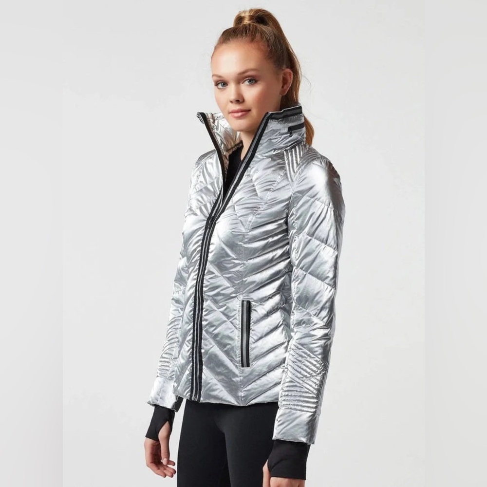 NWT  Blanc Noir Womens large Puffer NWT